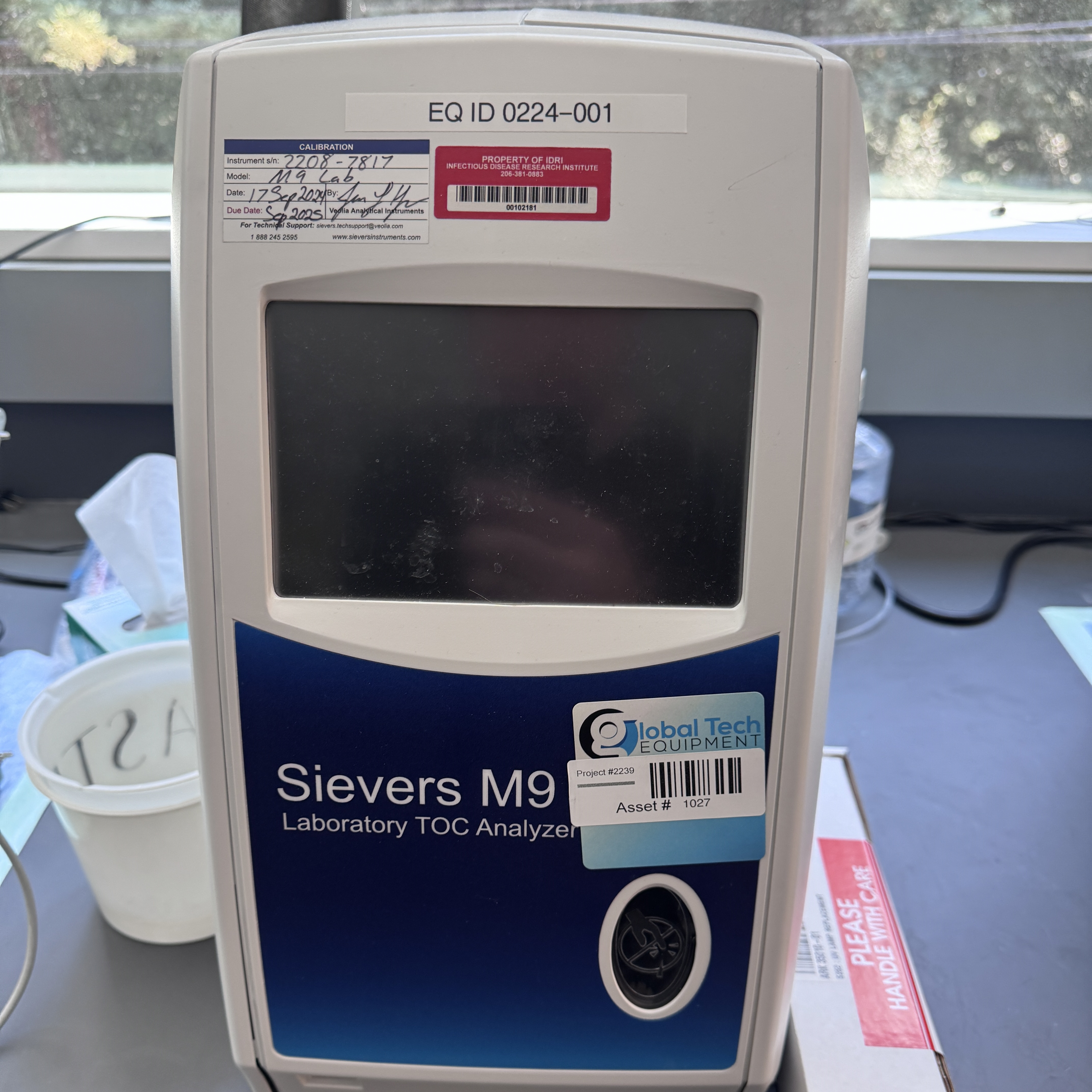 威立雅Sievers M9 TOC分析儀